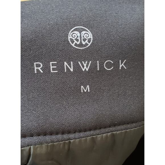 Renwick Puffer Skirt Womens Medium Navy Blue Stretch Winter Side Zipper - Picture 3 of 11